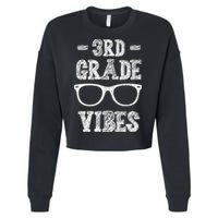 3rd Grade Vibes Cropped Pullover Crew