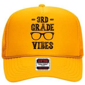 3rd Grade Vibes High Crown Mesh Back Trucker Hat