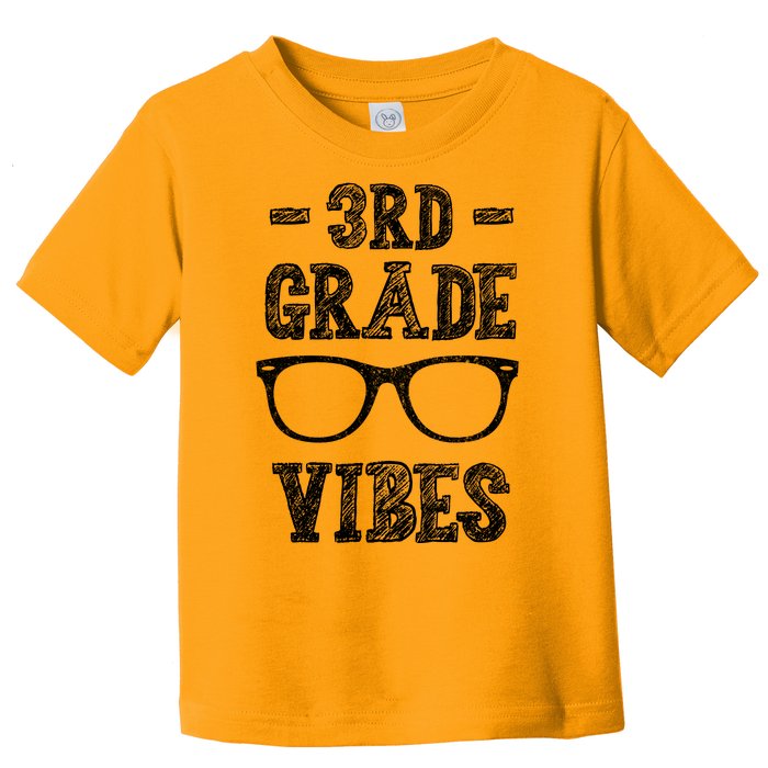 3rd Grade Vibes Toddler T-Shirt