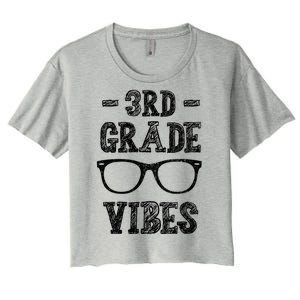 3rd Grade Vibes Women's Crop Top Tee