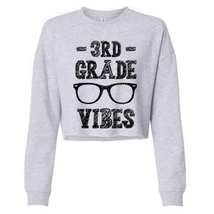 3rd Grade Vibes Cropped Pullover Crew