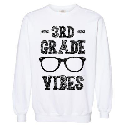3rd Grade Vibes Garment-Dyed Sweatshirt