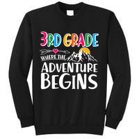 3rd Grade Where The Adventure Begins Sweatshirt