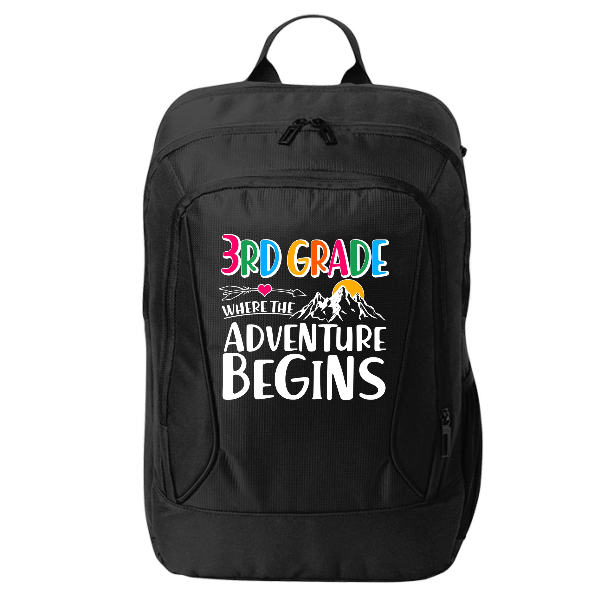 3rd Grade Where The Adventure Begins City Backpack