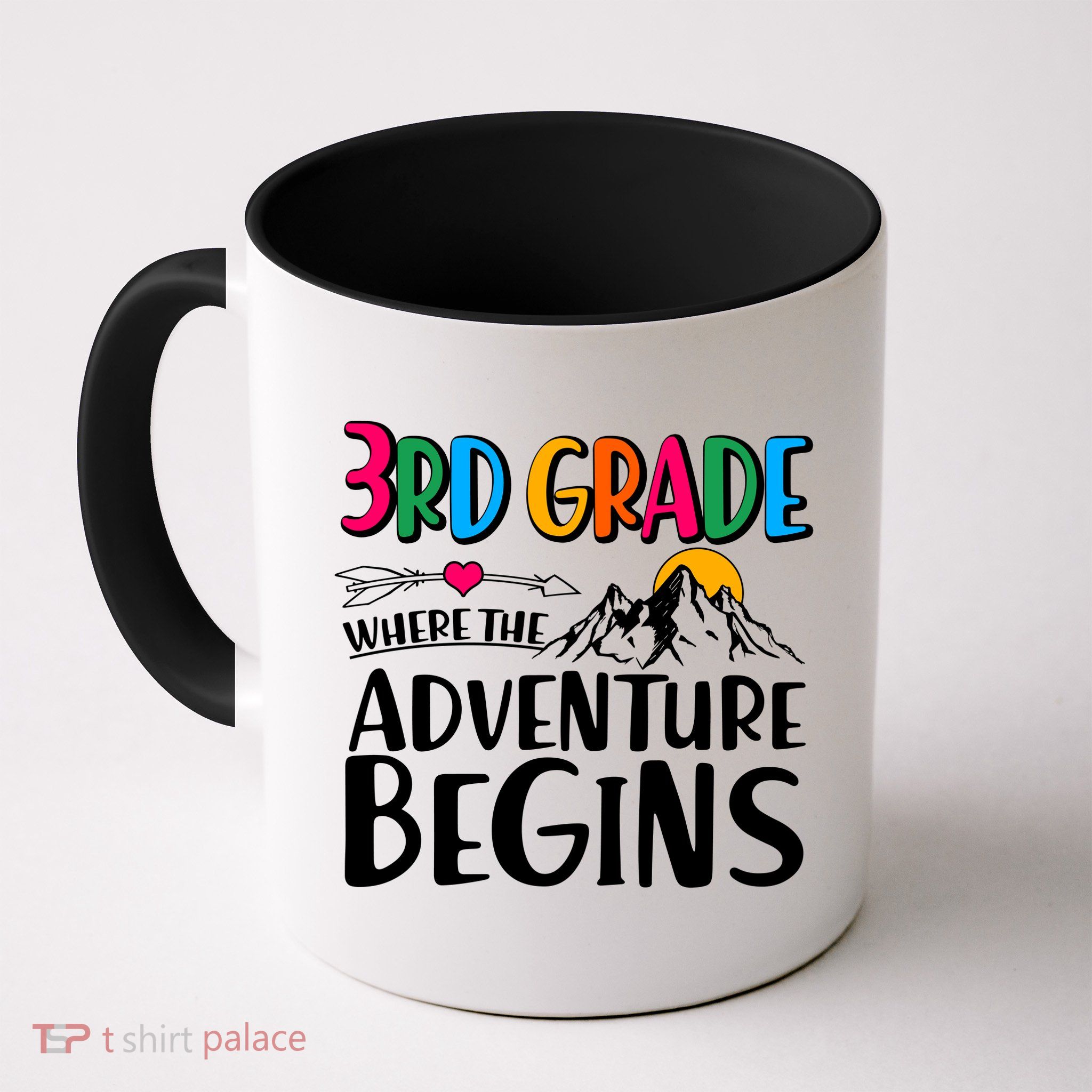 3rd Grade Where The Adventure Begins Mug