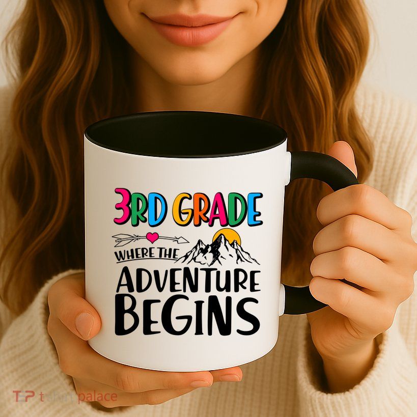 3rd Grade Where The Adventure Begins Mug