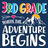 3rd Grade Where The Adventure Begins Infant Baby Jersey Bodysuit