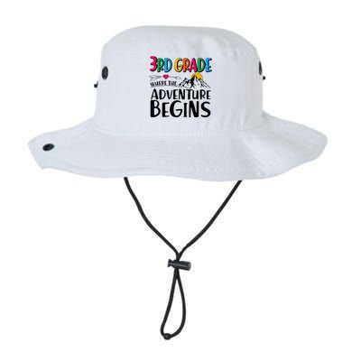 3rd Grade Where The Adventure Begins Legacy Cool Fit Booney Bucket Hat