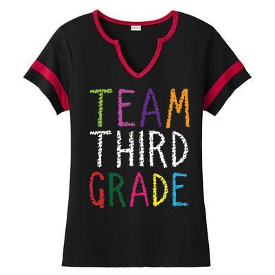 3rd Team Third Grade Ladies Halftime Notch Neck Tee