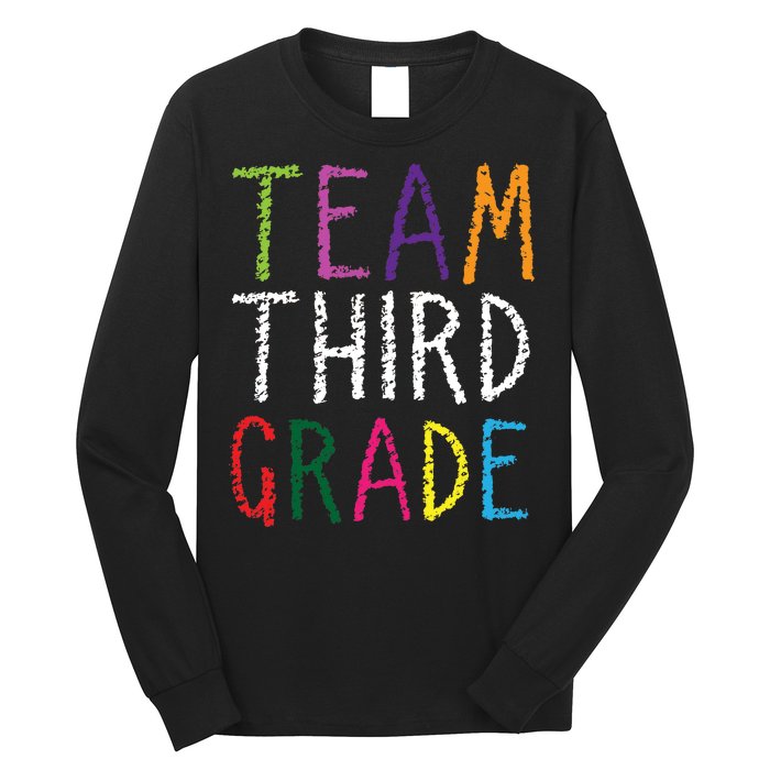 3rd Team Third Grade Long Sleeve Shirt