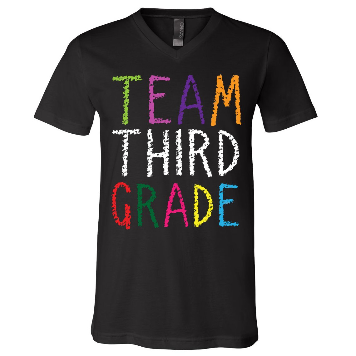 3rd Team Third Grade V-Neck T-Shirt