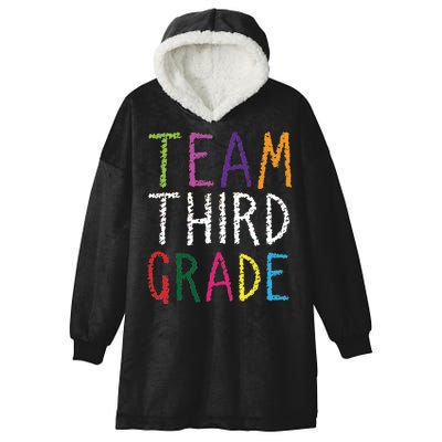 3rd Team Third Grade Hooded Wearable Blanket