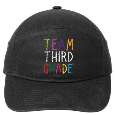 3rd Team Third Grade 7-Panel Snapback Hat