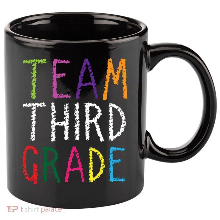 3rd Team Third Grade 11oz C Handle Ceramic Mug