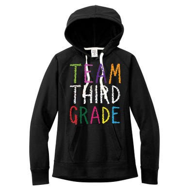 3rd Team Third Grade Women's Fleece Hoodie