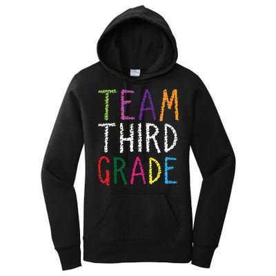 3rd Team Third Grade Women's Pullover Hoodie