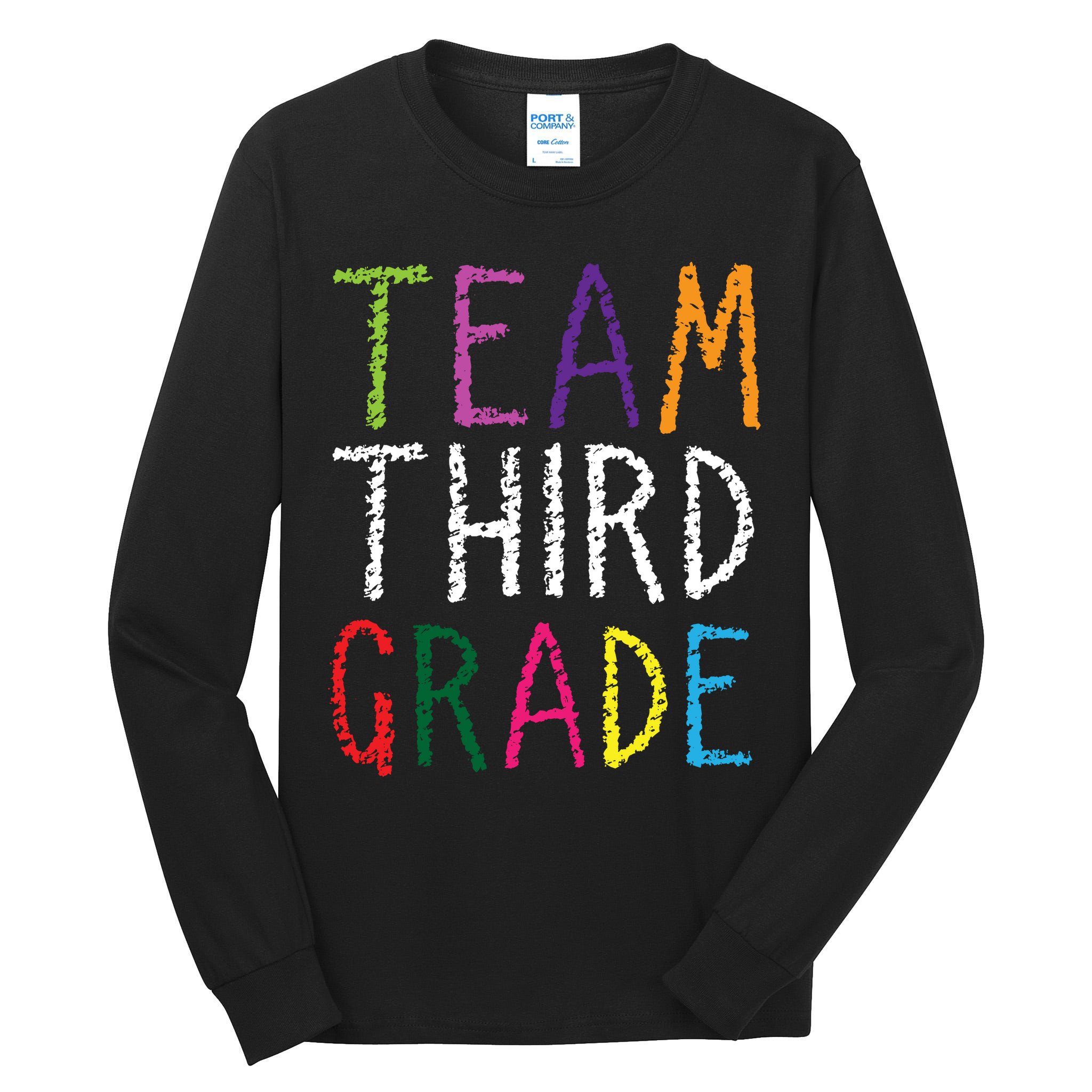 3rd Team Third Grade Tall Long Sleeve T-Shirt