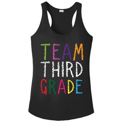 3rd Team Third Grade Ladies PosiCharge Competitor Racerback Tank