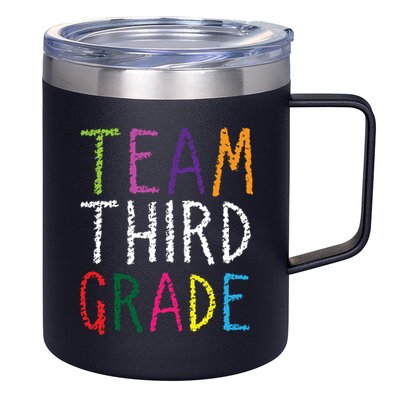 3rd Team Third Grade 12oz Stainless Steel Coffee Mug