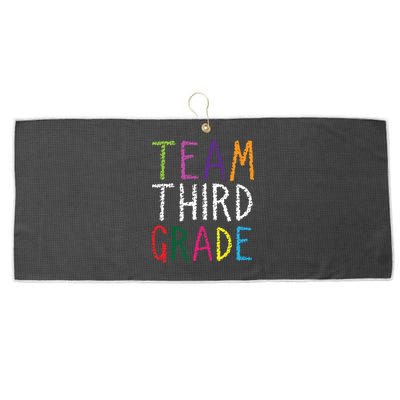 3rd Team Third Grade Large Microfiber Waffle Golf Towel