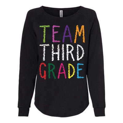 3rd Team Third Grade Womens California Wash Sweatshirt