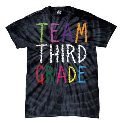 3rd Team Third Grade Tie-Dye T-Shirt