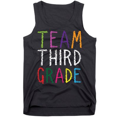 3rd Team Third Grade Tank Top