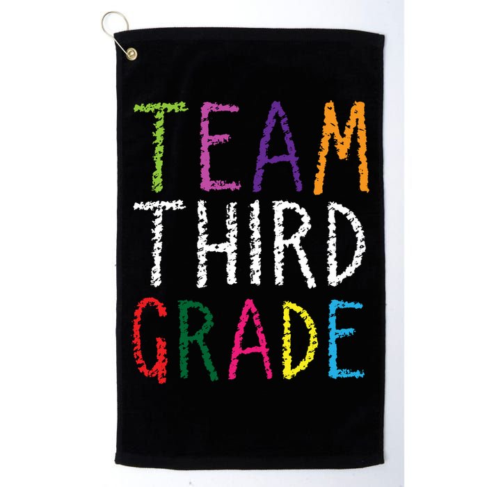 3rd Team Third Grade Golf Towel