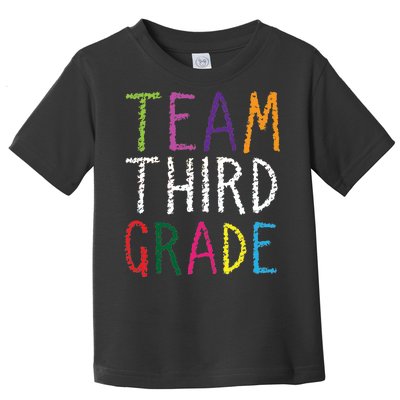 3rd Team Third Grade Toddler T-Shirt