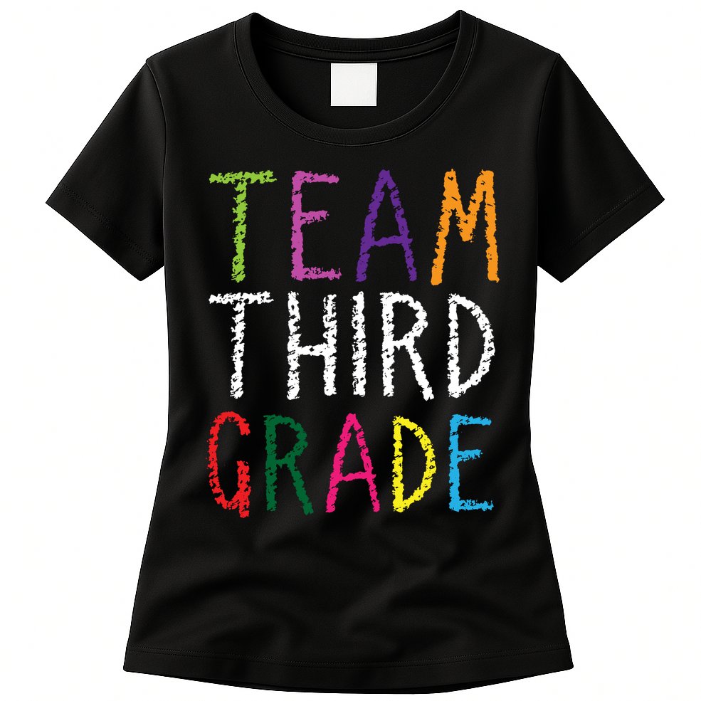 3rd Team Third Grade Womens T-Shirt