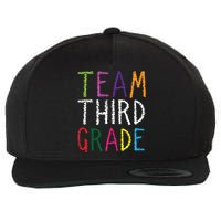 3rd Team Third Grade Wool Snapback Cap