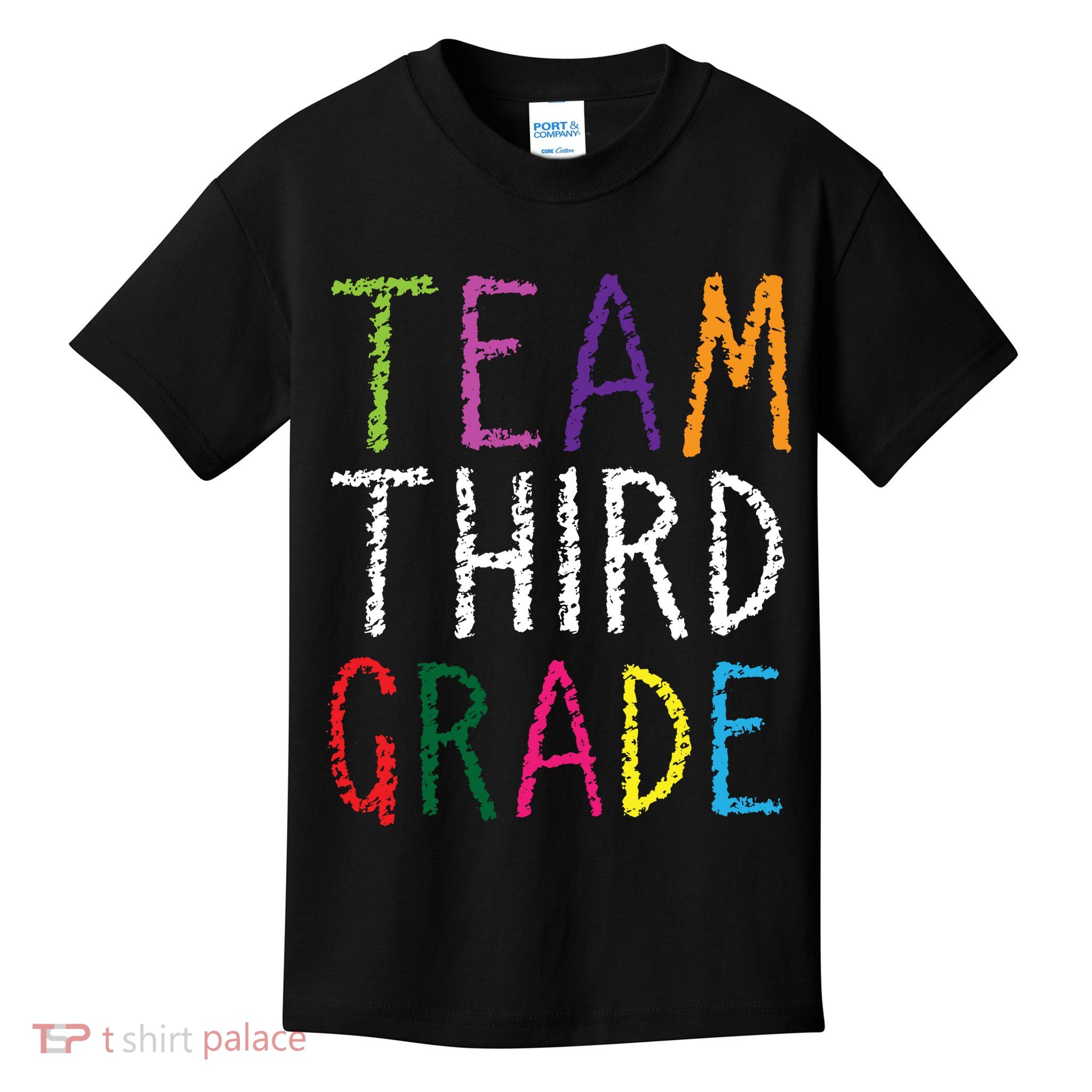 3rd Team Third Grade Kids T-Shirt