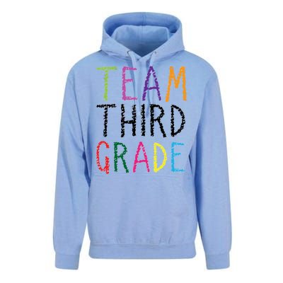 3rd Team Third Grade Unisex Surf Hoodie