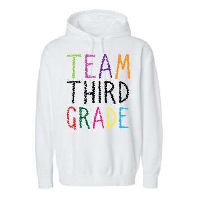 3rd Team Third Grade Garment-Dyed Fleece Hoodie