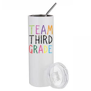 3rd Team Third Grade Stainless Steel Tumbler