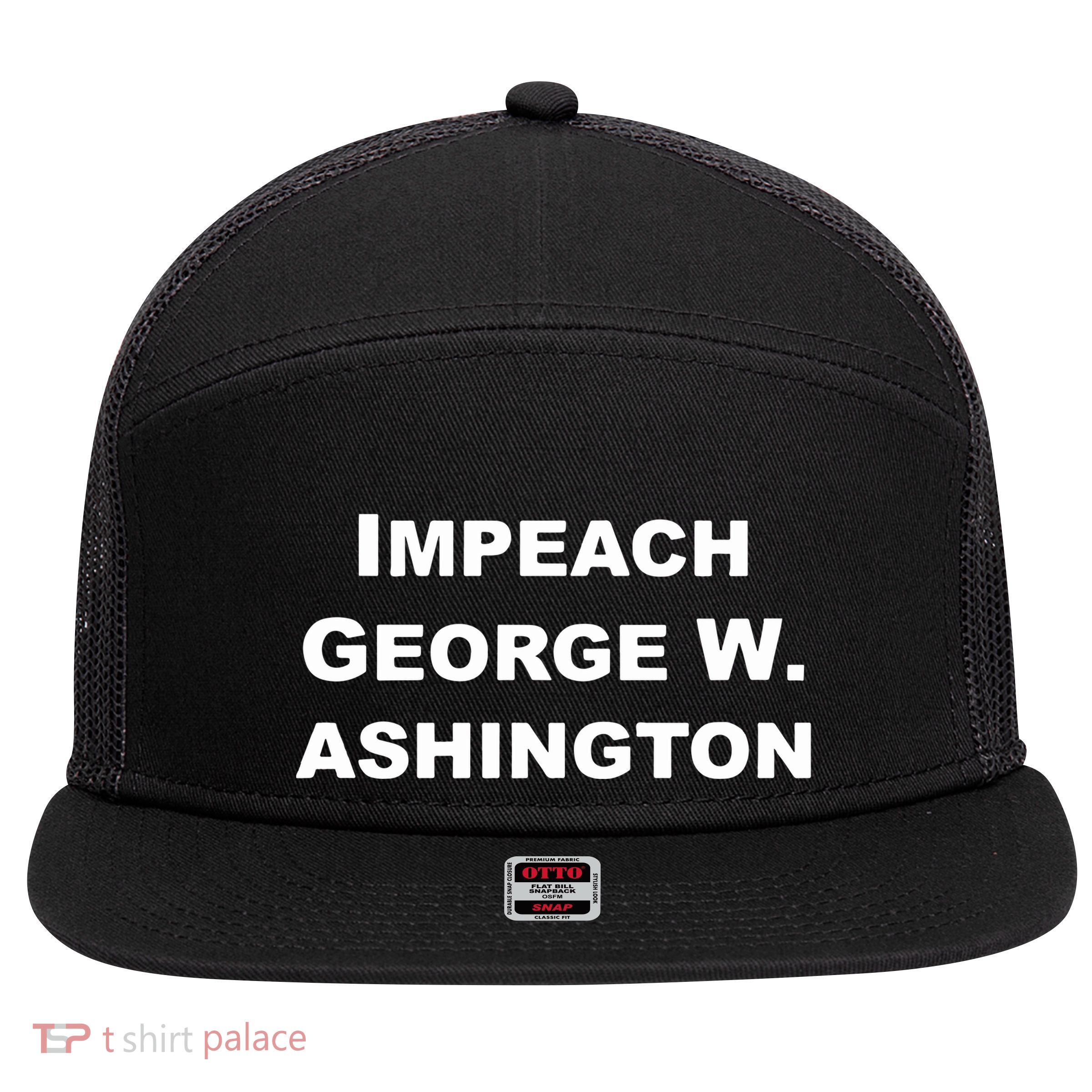 30 Rock Impeach George W. Ashington 7 Panel Mesh Trucker Snapback Hat