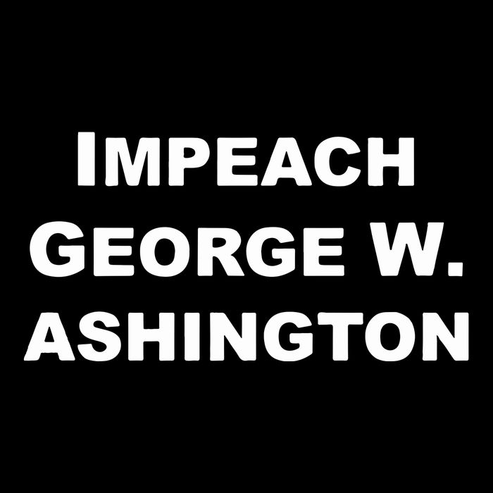 30 Rock Impeach George W. Ashington Button