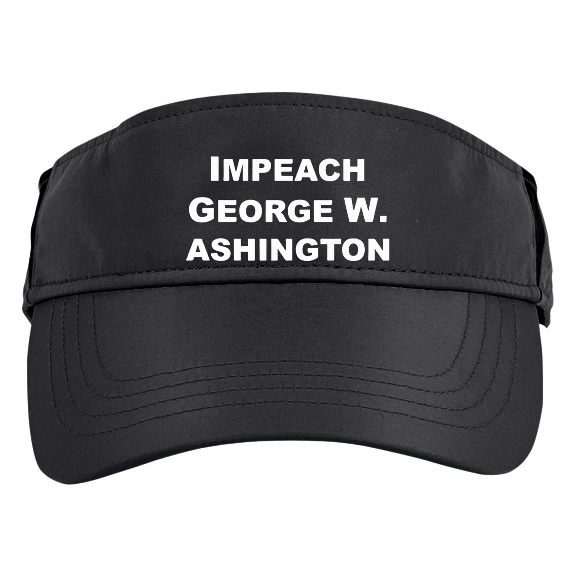 30 Rock Impeach George W. Ashington Adult Drive Performance Visor