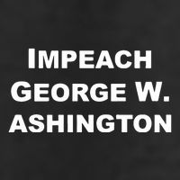 30 Rock Impeach George W. Ashington 25L Jumbo Tote