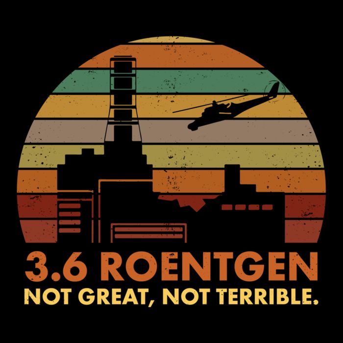3.6 Roentgen Not Great Not Terrible Chernobyl Nuclear Power Station Quote Funn Sustainable Bucket Hat
