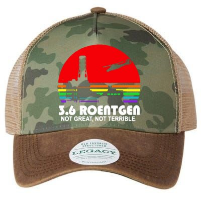 3.6 Roentgen Not Great Not Terrible Legacy Tie Dye Trucker Hat