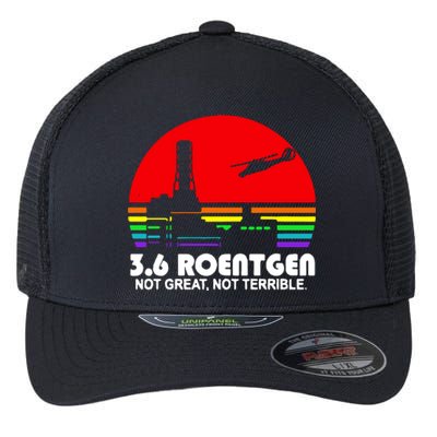 3.6 Roentgen Not Great Not Terrible Flexfit Unipanel Trucker Cap