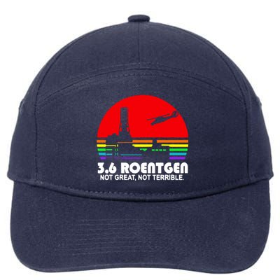 3.6 Roentgen Not Great Not Terrible 7-Panel Snapback Hat