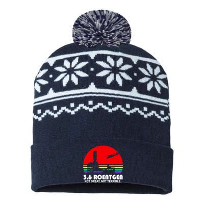 3.6 Roentgen Not Great Not Terrible USA-Made Snowflake Beanie