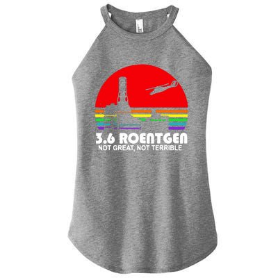 3.6 Roentgen Not Great Not Terrible Women’s Perfect Tri Rocker Tank