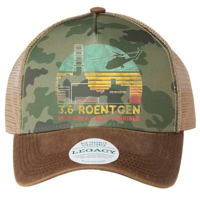 3.6 Roentgen Not Great, Not Terrible Chernobyl Gift Legacy Tie Dye Trucker Hat