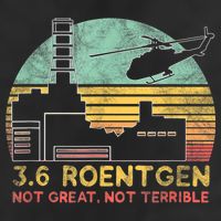 3.6 Roentgen Not Great, Not Terrible Chernobyl Gift 11oz C Handle Ceramic Mug