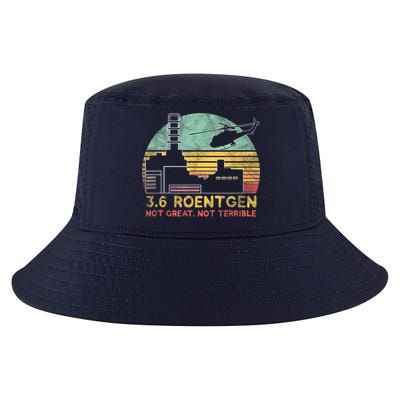 3.6 Roentgen Not Great, Not Terrible Chernobyl Gift Cool Comfort Performance Bucket Hat