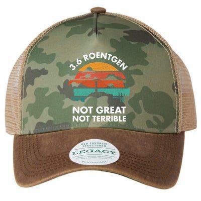 3.6 Roentgen Not Great Not Terrible Chernobyl Disaster Legacy Tie Dye Trucker Hat