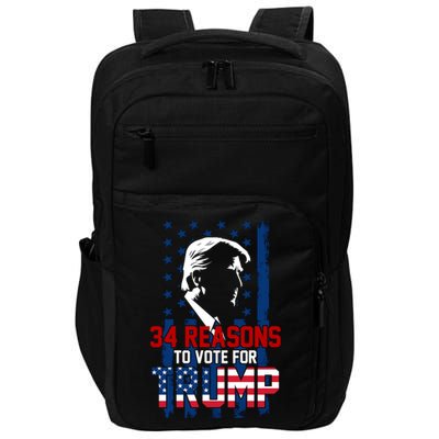 34 Reasons To Vote For Trump Impact Tech Backpack